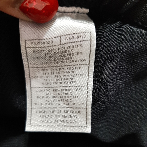 Nike Black Layered Active Women Shorts Size M - Picture 5 of 9